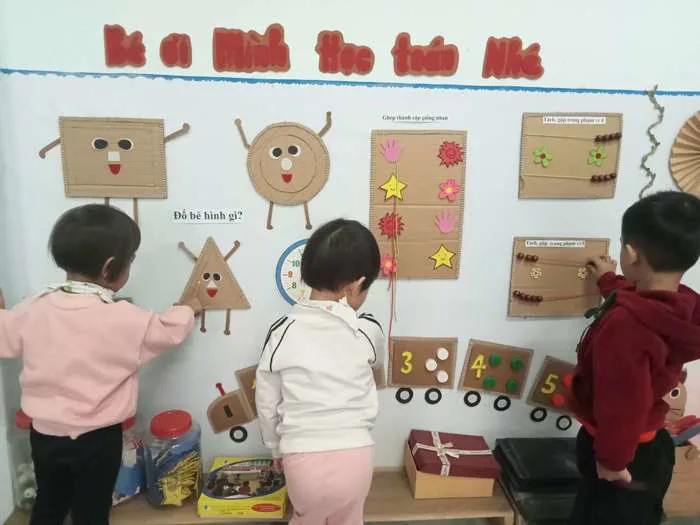 CÔNG TÁC TRANG TRÍ, TẠO MÔI TRƯỜNG TRONG VÀ NGOÀI LỚP HỌC TẠI TRƯỜNG MẦM NON  LƯƠNG PHÚ