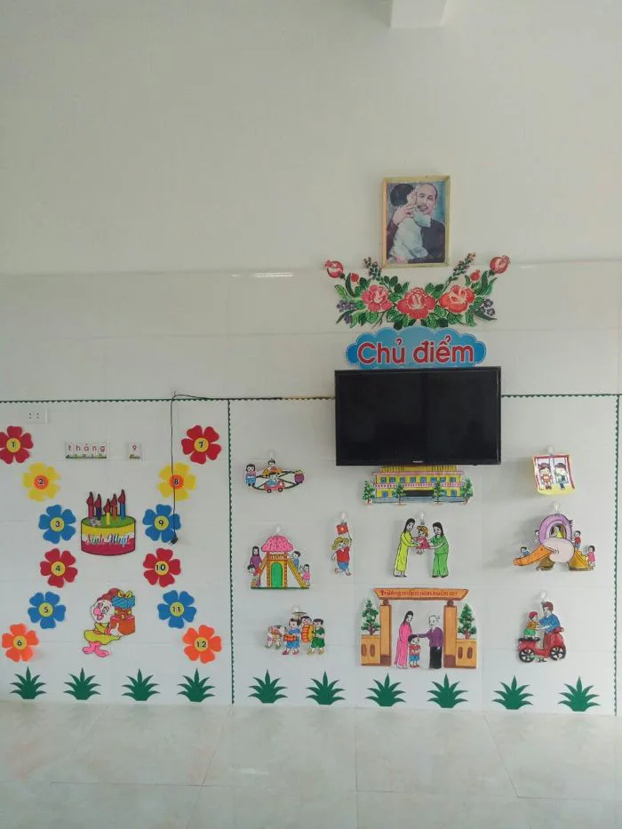HOẠT ĐỘNG TRANG TRÍ LỚP ĐẦU NĂM HỌC CỦA TRƯỜNG MN XUÂN AN