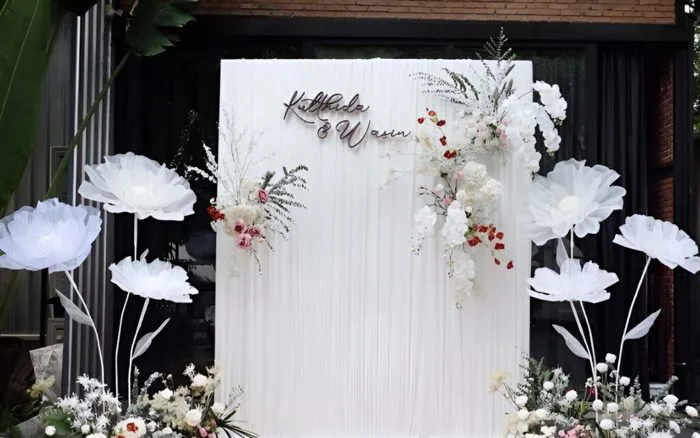 30+ Mẫu hoa giấy trang trí đám cưới đẹp và sang trọng nhất
