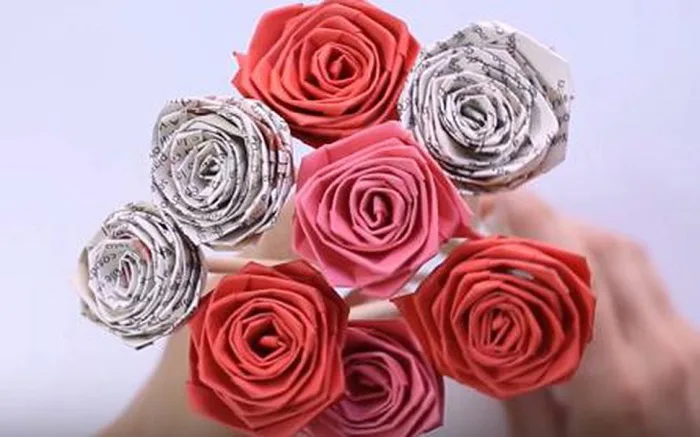 4 cách làm hoa giấy độc đáo, đẹp và đơn giản nhất làm quà tặng 8/3