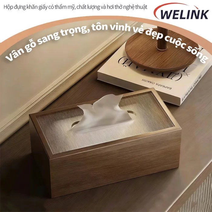 Hộp Khăn Giấy Gỗ Hộ Hộp Đựng Khăn Giấy Sang Trọng Cao Cấp Hộp Giấy Khăn Ăn  Decor Nhà Cửa