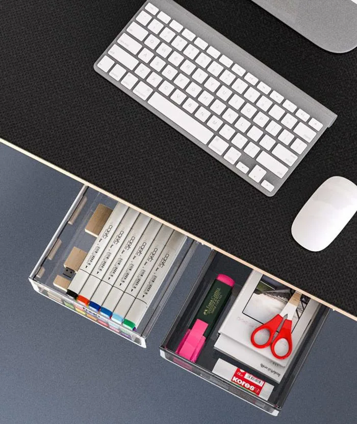 Hộp ngăn kéo dán dưới bàn làm việc FQ1071 | Flexhouse VN