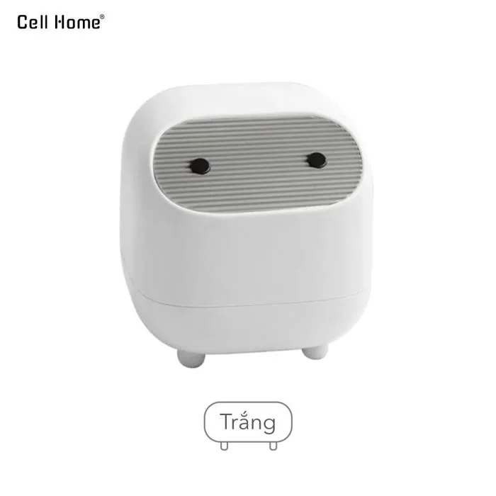 Thùng rác mini để bàn thùng rác văn phòng hình Ninja trang trí