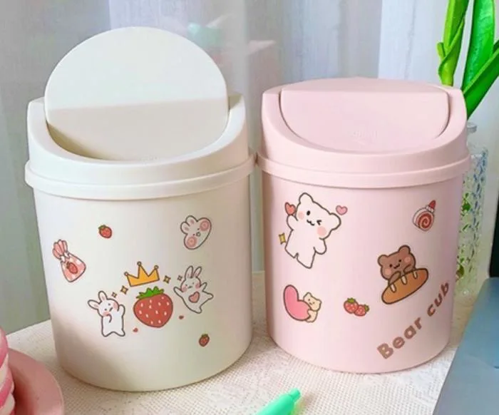 2024] Top 10 Thùng Rác Mini Để Bàn Cute nhất hiện nay (Nắp Lật, Nắp Bật Lò  Xo) | mybest