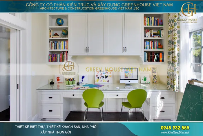 Bố trí bàn học thuận phong thủy: cho con học tốt, đỗ đạt thành tài