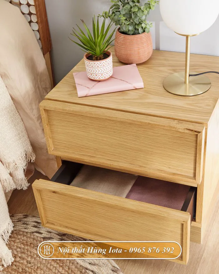 Tab gỗ đầu giường decor phòng ngủ 2 tầng đẹp nhỏ gọn TDD34 Tab gỗ đầu giường decor phòng ngủ 2 tầng đẹp nhỏ gọn TDD34