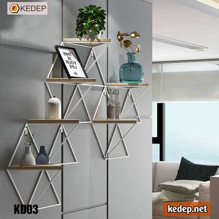 Kệ Trang Trí Treo Tường Decor KD03