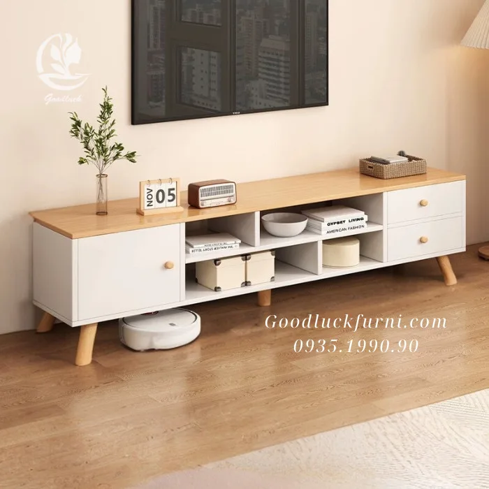 Kệ Ti Vi Gỗ Đẹp Decor Phong Khách | Goodluck Furniture Kệ Ti Vi Gỗ Đẹp Decor Phong Khách | Goodluck Furniture