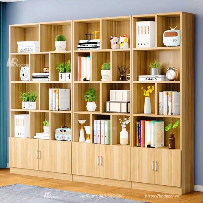 Tủ kệ phòng khách đa năng, phong cách hiện đại TPK-06 Tủ kệ phòng khách đa năng, phong cách hiện đại TPK-06