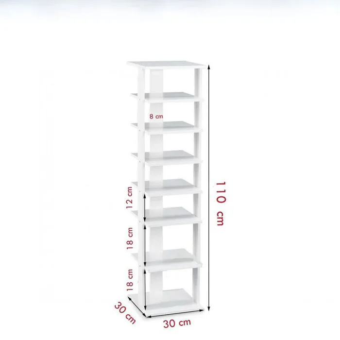 Kệ Giày 7 Tầng Jimica ( Kệ Decor Trang Trí ) – Tiga018 - Tiga Decor