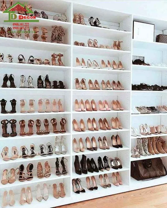 35+ Mẫu kệ shop giày dép đẹp, giá rẻ - đa dạng mẫu mã
