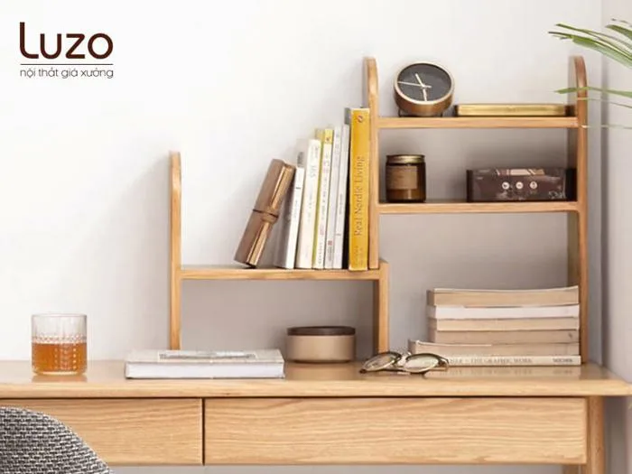 25+ Mẫu kệ sách mini để bàn làm việc giá rẻ TPHCM | Luzo