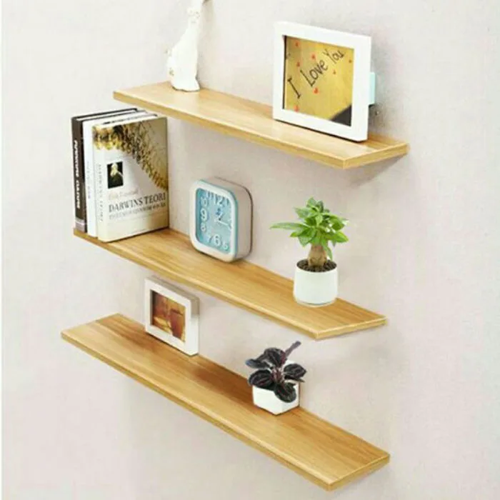 Kệ gỗ treo tường decor giá trang trí bằng thanh gỗ ngang gắn tường mini  phòng khách phòng ngủ | Lazada Việt Nam