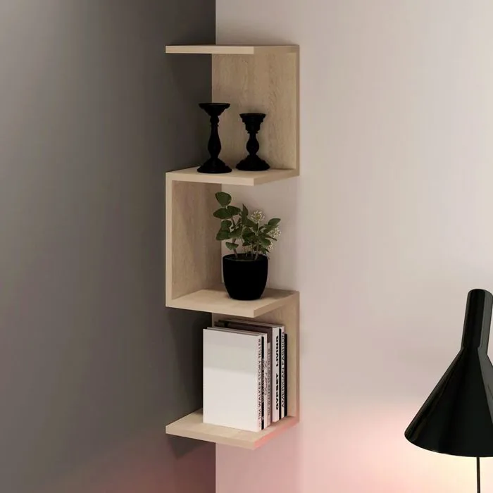 SMLIFE | Kệ góc 4 tầng trang trí gia đình Wibetta