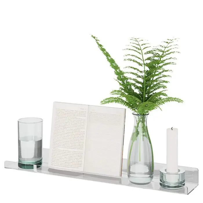 Kệ mica treo tường để sách, dụng cụ gia vị nhà bếp, hoặc decor sản phẩm |  Lazada Việt Nam