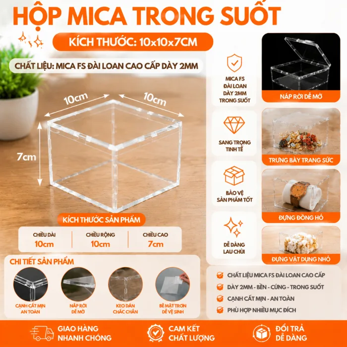 Kệ Mica Trong Suốt Lắp Ghép – Kệ Trưng Bày Mô Hình, Đồ Chơi, Mỹ Phẩm, Sản  Phẩm Mini – Kệ Decor