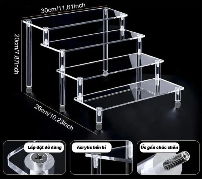 Kệ Acrylic trưng bày đế tròn các sản phẩm mô hình xe, nhân vật, sơn nh –  Cửa Hàng Mô Hình Autono1.vn