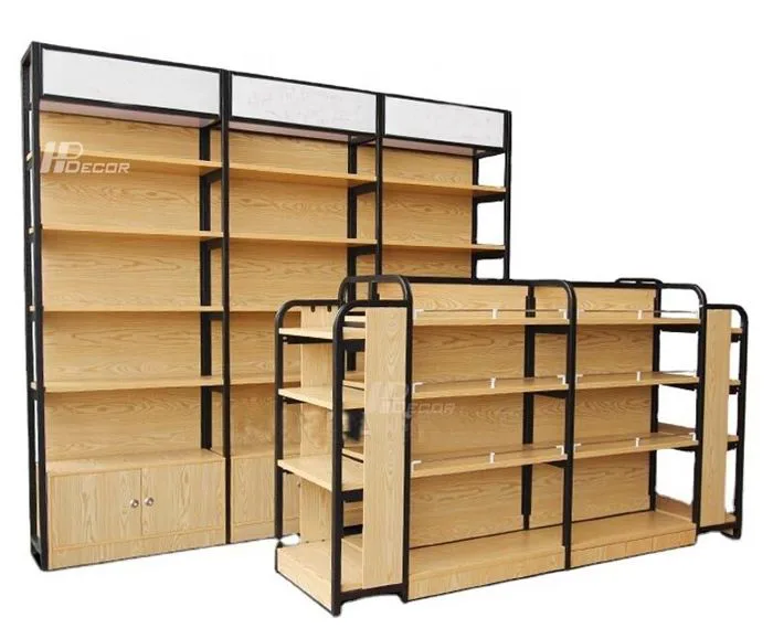 Kệ shop mỹ phẩm thiết kế tùy chỉnh TTB-148 - HPdecor