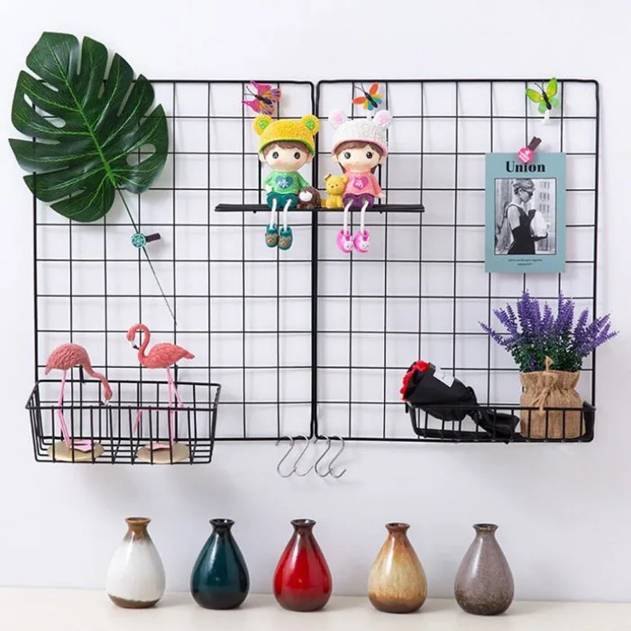 Khung Lưới Thép Trang Trí Phòng Ngủ, Tấm Lưới Decor Góc Học Tập Quán Cafe  Siêu Xinh - Tặng Kèm Đinh Treo | Shopee Việt Nam