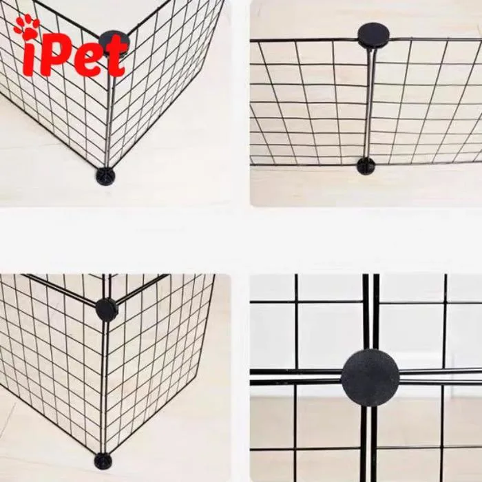 Combo 12 Ô - Kệ Tủ Lưới Sắt Lắp Ghép Đa Năng Decor Trang Trí Nhà Cửa (tặng  chốt) - iPet Shop ipetshop.vn
