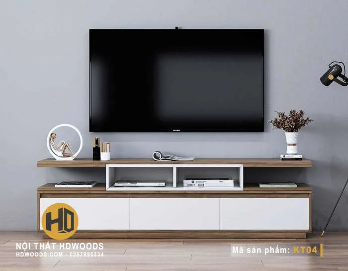 Kệ Tivi Gỗ Công Nghiệp KT04 | Kệ Tivi Độc Đáo Tiện Dụng | HDWoods Kệ Tivi Gỗ Công Nghiệp KT04 | Kệ Tivi Độc Đáo Tiện Dụng | HDWoods