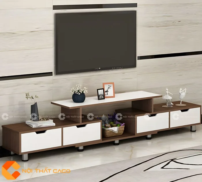 Kệ Tivi Gỗ Công Nghiệp MDF Cao Cấp Thiết Kế Hiện Đại - KTV075 Kệ Tivi Gỗ Công Nghiệp MDF Cao Cấp Thiết Kế Hiện Đại - KTV075