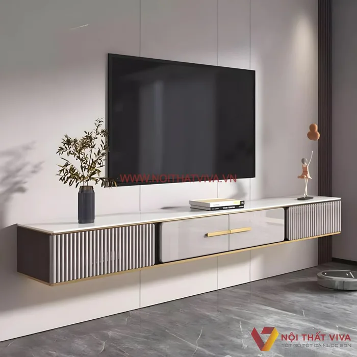Kệ Tivi Gỗ Treo Tường Phòng Khách Gỗ Công Nghiệp MDF Hiện Đại Kệ Tivi Gỗ Treo Tường Phòng Khách Gỗ Công Nghiệp MDF Hiện Đại