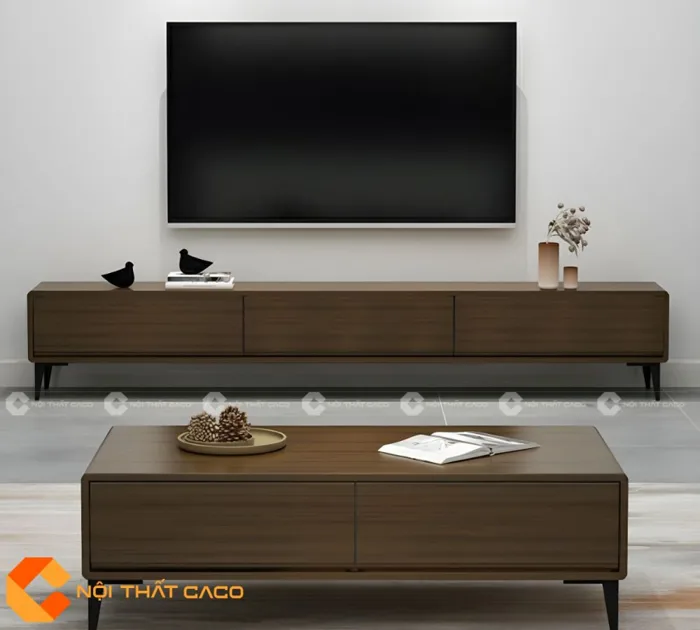 Kệ Tivi Gỗ Công Nghiệp MDF Màu Nâu Vân Gỗ Sang Trọng - KTV048 Kệ Tivi Gỗ Công Nghiệp MDF Màu Nâu Vân Gỗ Sang Trọng - KTV048