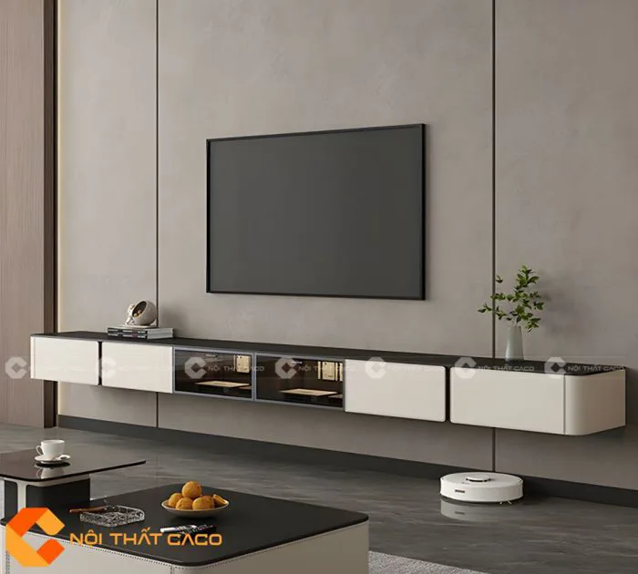 Kệ Tivi Gỗ Công Nghiệp MDF Cao Cấp Phối Màu Tinh Tế - KTV076 Kệ Tivi Gỗ Công Nghiệp MDF Cao Cấp Phối Màu Tinh Tế - KTV076