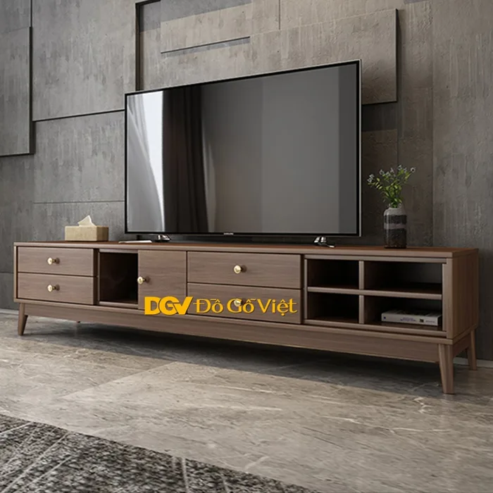 Kệ Để Tivi Gỗ Công Nghiệp MDF Màu Nâu Hiện Đại Sang Trọng Kệ Để Tivi Gỗ Công Nghiệp MDF Màu Nâu Hiện Đại Sang Trọng
