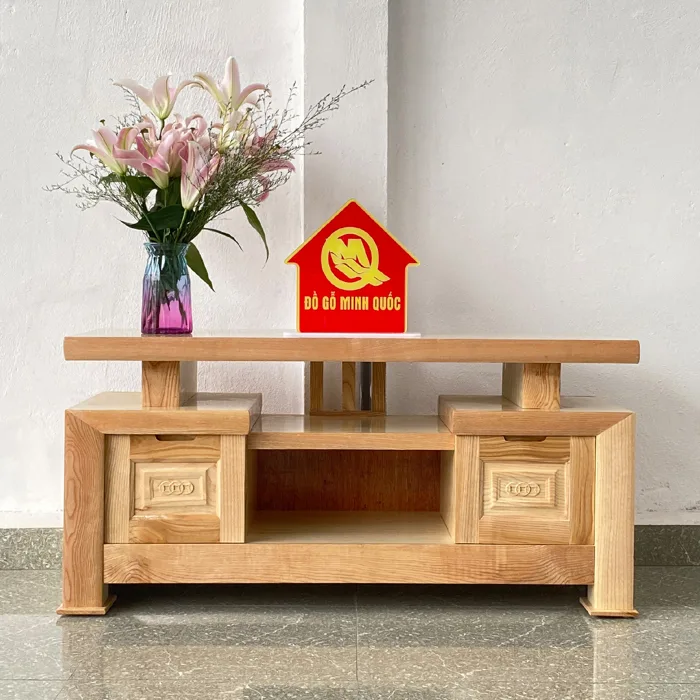 Kệ Tivi Kiểu Nhật Gỗ Sồi 1m2 - SP621 Kệ Tivi Kiểu Nhật Gỗ Sồi 1m2 - SP621