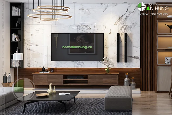 MẪU KỆ TIVI TREO TƯỜNG HIỆN ĐẠI - KTV81 • An Hưng