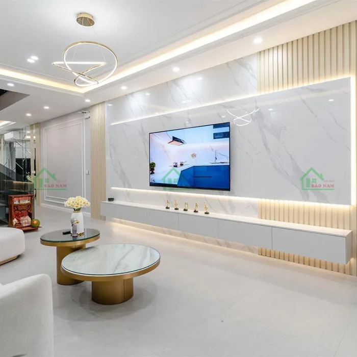 KỆ TIVI TREO TƯỜNG PHÒNG KHÁCH HIỆN ĐẠI PK56