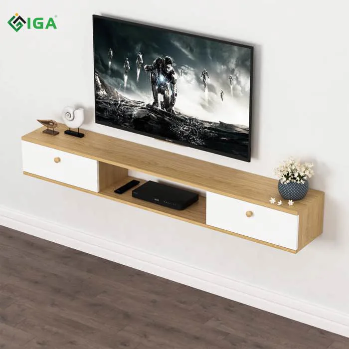 Kệ Tivi Treo Tường Thông Minh Gỗ MDF mang phong cách sang trọng, đơn giản  cho không gian phòng khách hiện đại - GP188 - Nội Thất IGA Việt Nam - Hết  ...