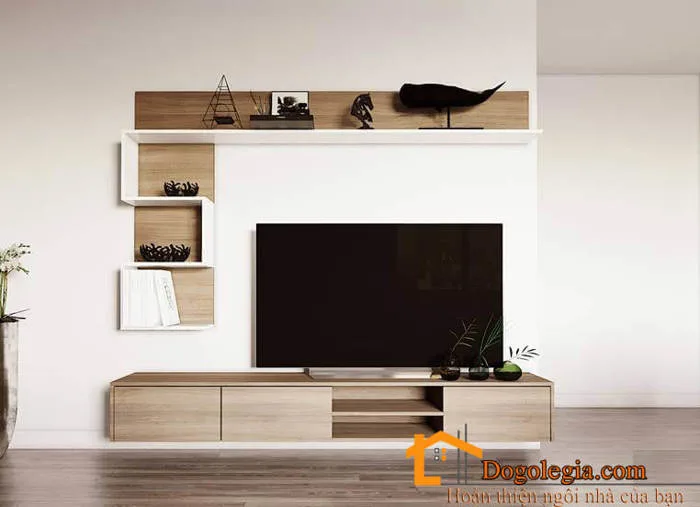 Khám Phá Sự Tinh Tế và Trẻ Trung Hiện Đại với Mẫu Kệ Tivi Treo Tường Đẹp Gỗ  Công Nghiệp LG-KTV037