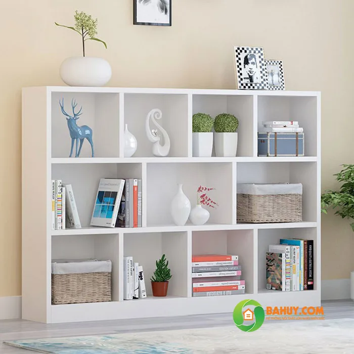 Tủ kệ trang trí trắng Tủ kệ trang trí trắng