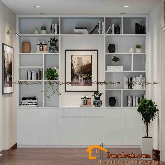 Mẫu kệ gỗ trang trí phòng khách đẹp sang trọng ấn tượng LG-KG033 Mẫu kệ gỗ trang trí phòng khách đẹp sang trọng ấn tượng LG-KG033