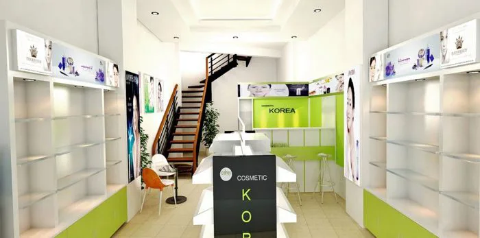 Yếu tố phong thủy khi thiết kế tủ kệ bán hàng - HPdecor