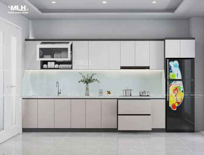 Tủ bếp gỗ công nghiệp MDF lõi xanh, Plywood cao cấp Tủ bếp gỗ công nghiệp MDF lõi xanh, Plywood cao cấp
