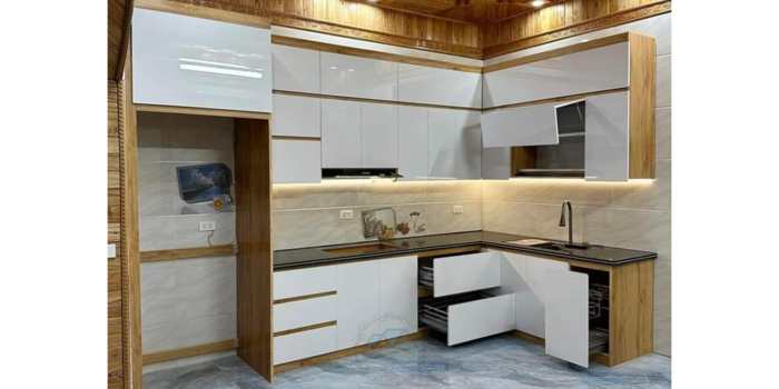 Tủ Bếp Gỗ Công Nghiệp MDF Chống Ẩm Cánh Phủ Acrylic An Cường Tại Tphcm Tủ Bếp Gỗ Công Nghiệp MDF Chống Ẩm Cánh Phủ Acrylic An Cường Tại Tphcm