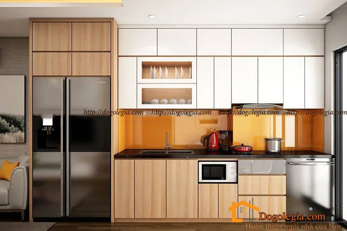 Khám Phá Mẫu Tủ Bếp Đẹp Hiện Đại Cao Cấp Gỗ Công Nghiệp - LG-TB007 Khám Phá Mẫu Tủ Bếp Đẹp Hiện Đại Cao Cấp Gỗ Công Nghiệp - LG-TB007