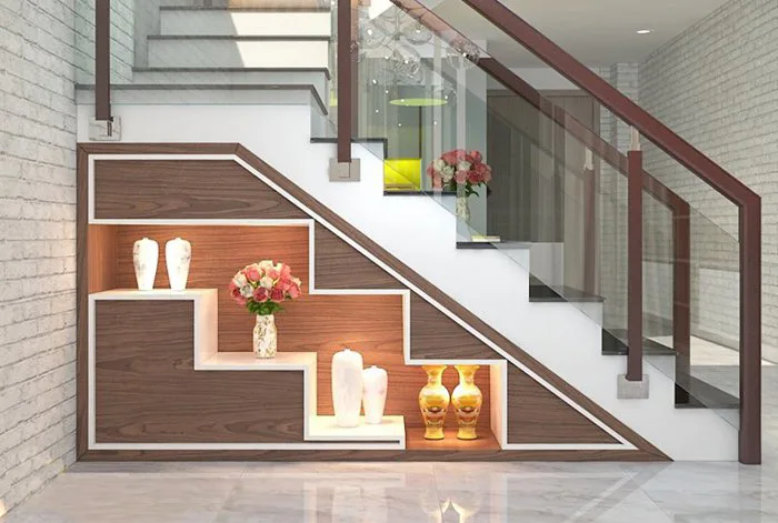 25+ Tủ gầm cầu thang tuyệt đẹp - Tận dụng góc chết hoàn hảo