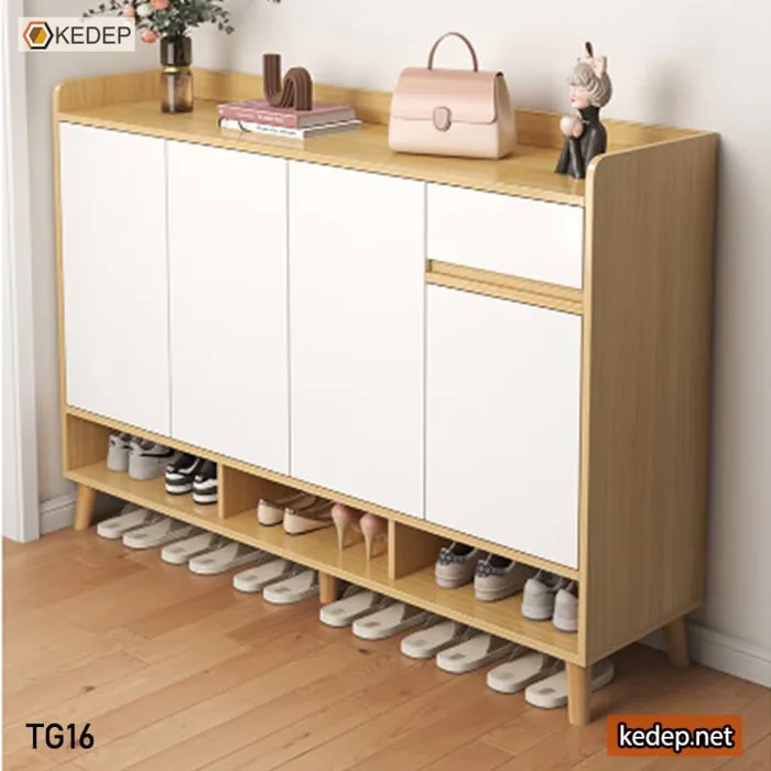 Tủ Giày Thông Minh 4 Cánh Có Chân TG16