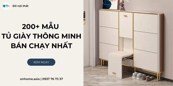 200+ Mẫu Tủ Giày Thông Minh Bán Chạy Nhất Hiện Nay