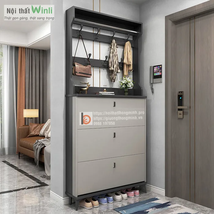 Top 10+ Mẫu Tủ Giày Thông Minh Đẹp Bằng Gỗ Giá Tốt Nhất