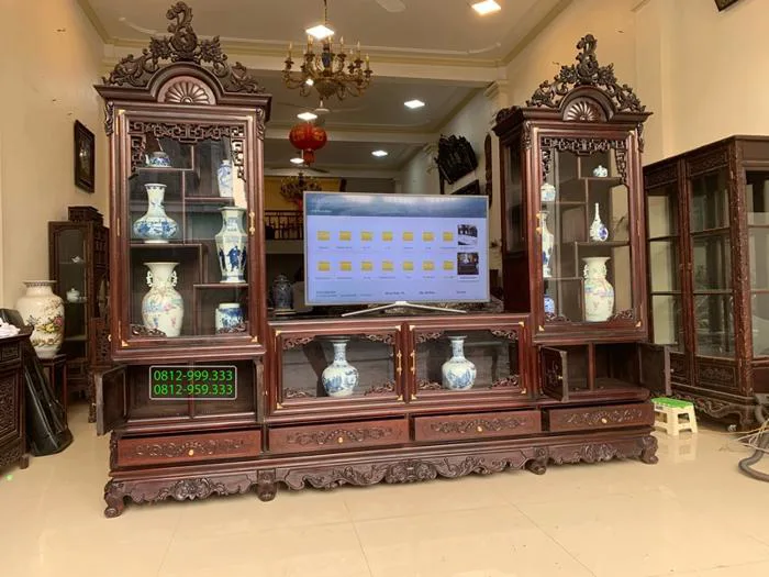 Kệ Tivi Tân Cổ Điển