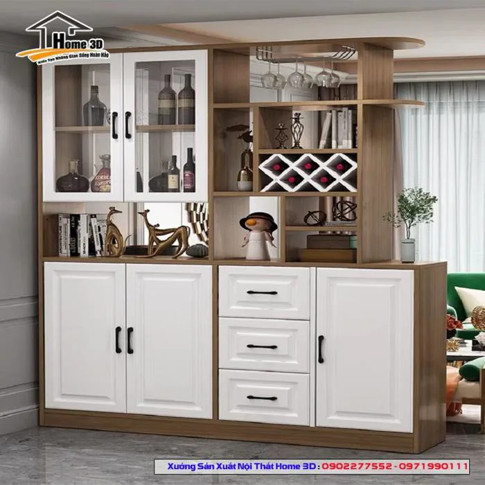 Giá Vách Ngăn Phòng Khách Và Bếp Đẹp Giá Tận Xưởng Tại Hưng Yên