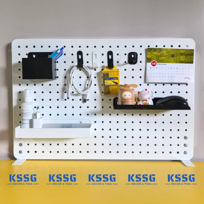 BẢNG PEGBOARD ĐỂ BÀN DECOR TRANG TRÍ BÀN LÀM VIỆC