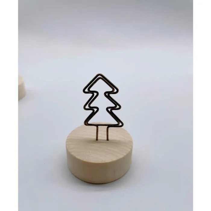 Kẹp gỗ, kẹp ảnh đế gỗ Decor bàn học, bàn làm việc, kẹp giấy ghi chú, trang  trí bàn xinh xắn