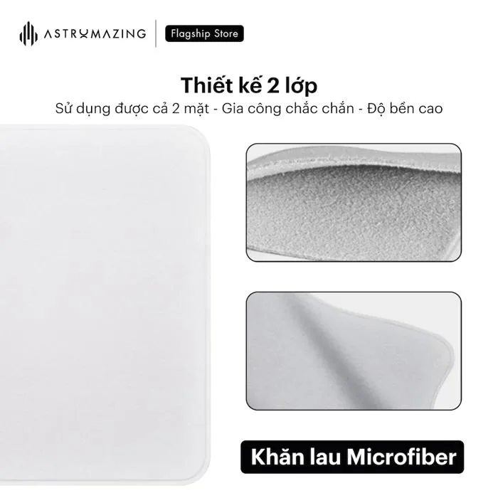 Khăn lau màn hình Microfiber dành cho mọi thiết bị điện tử – ASTROMAZING
